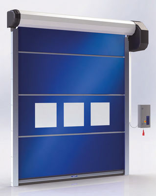 Η χρήση tempe rature-30°C- +70°C σφράγισε το γρήγορο PVC πορτών πορτών κυλίνδρων γερό και αξιόπιστο