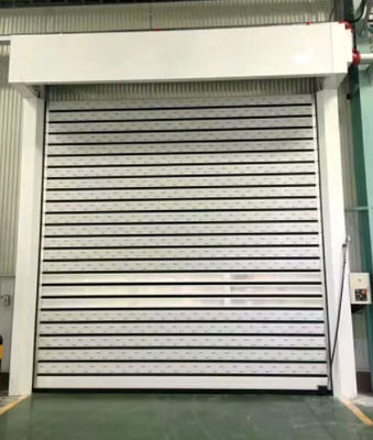 COem βιομηχανική πόρτα 70mm παραθυρόφυλλων πορτών υψηλής ταχύτητας σπειροειδής για το λογιστικό πάρκο
