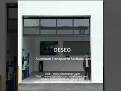 Αυτόματη ηλεκτρική κυλίνδρια εξωτερική κράμα αλουμινίου πλήρη θέα 3 στρώσεων κράμα αλουμινίου γυαλί τμήματα