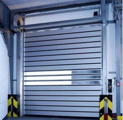 Αποθήκη PVC γρήγορες πόρτες κυλίνδρων Βιομηχανική υψηλής ταχύτητας κλείστρα 220V 0,6m/S Wholesale PVC Quick Electric