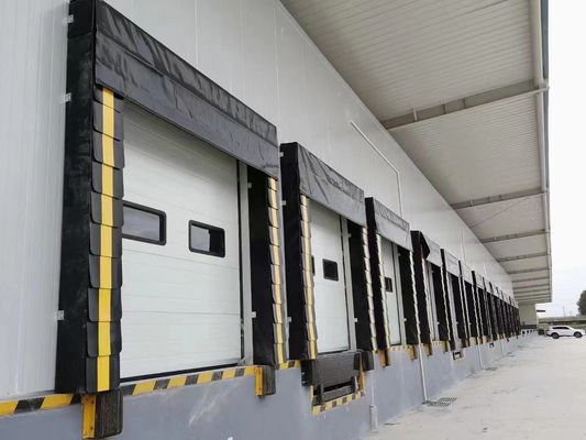 Βιομηχανικές Γκαραζόπορτες Χαλύβδινες Μονωμένες Διατομικές Πόρτες 380V Αυτόματες Τηλεχειριζόμενες