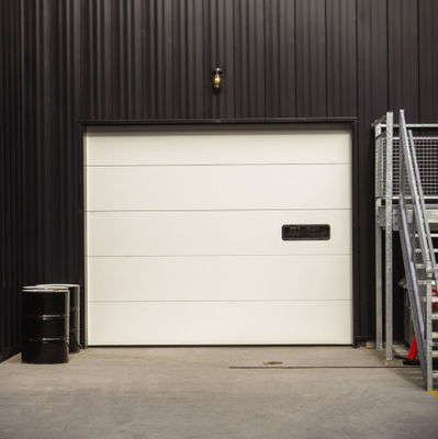 Ανελκυστήρας συρόμενες μονωμένες τμηματικές πόρτες Τμηματική αποθήκη Roll Up Αλουμίνιο