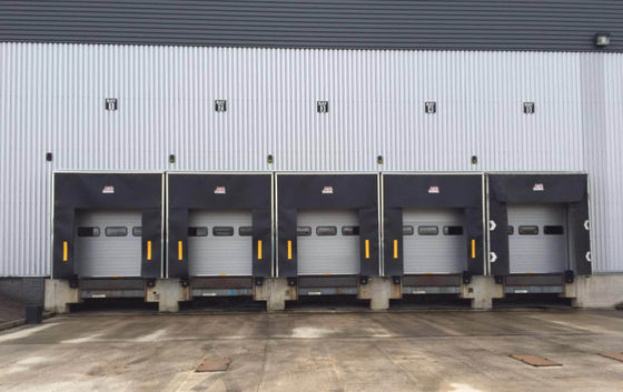 Μηχανική αποβάθρα καταφυγίων αποβαθρών 0.35KW διογκώσιμη που σφραγίζει τη βιομηχανική φόρτωση για το εμπορευματοκιβώτιο