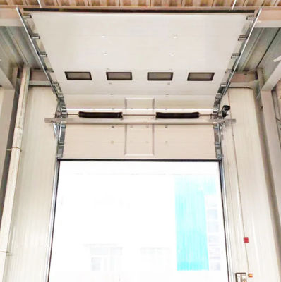 Πολυουρεθάνιου υπερυψωμένο τμηματικό πορτών μεγάλο μέγιστο 6500mm τρόπων ανελκυστήρων μεγεθών διαφορετικό