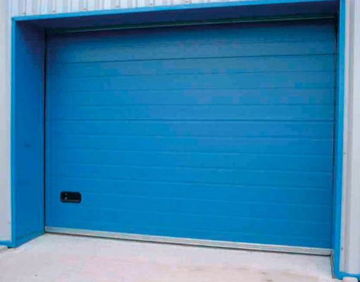 Πίνακας 40mm / 50mm Τομεακή πόρτα οροφής Τομεακές πόρτες γκαράζ Αντί σπάσιμος χονδρική εξωτερική βιομηχανική γαλβανισμένη