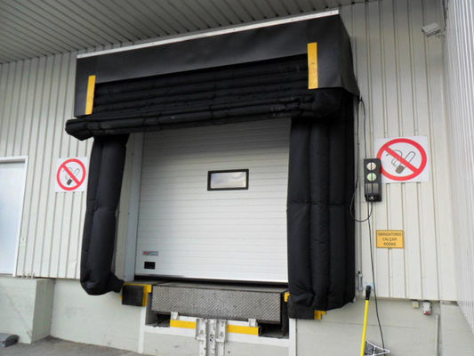 Ρυθμίσιμες σφραγίδες πόρτας αποβάθρας φόρτωσης φινίρισμα επιφάνειας από πλαστικό καουτσούκ PVC