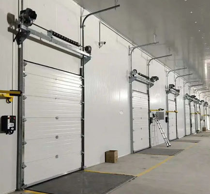 Λευκή σκόνη επικαλυμμένη Μετεωρολογικά σφραγισμένα κεφαλικά τμήματα πόρτες διπλής επιδερμίδας Πίνακες ασφαλείας Εφοδιάστες εργοστάσιο