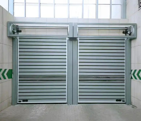 Ελεγχόμενη από PLC σπειροειδή πόρτα με ταχύτητα ανοίγματος και κλεισίματος 0,8m/s με 220V/50HZ