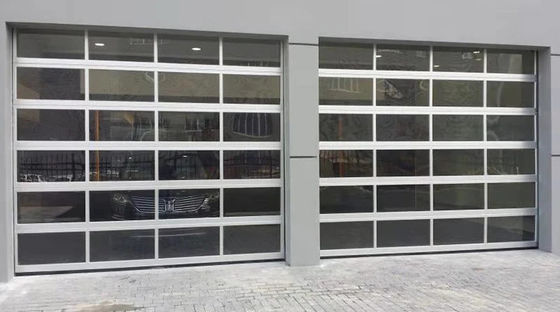 Σύγχρονη διπλή γυαλί αλουμινίου διατομική πόρτα με εξαιρετική μόνωση επαγγελματική κατασκευή καφέ χρώμα γυάλινη πόρτα