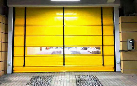 Υψηλής ταχύτητας PVC Roll Up Rapid Shutter Door 304 υλικό από ανοξείδωτο χάλυβα Ιδανική λύση για απομονωμένους χώρους αποθήκευσης