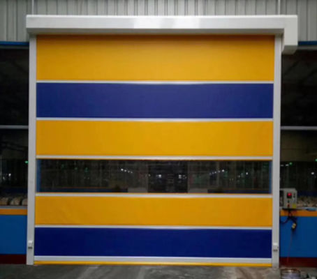 Εύκολη εγκατάσταση υψηλής ταχύτητας PVC Roll Up Rapid Shutter Door 304 από ανοξείδωτο χάλυβα Σύγχρονο σχεδιασμό φερμουάρ