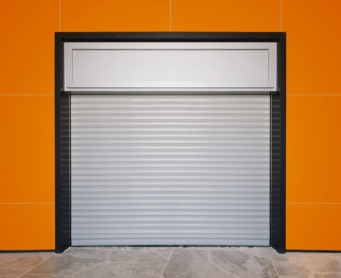 Εύκολη εγκατάσταση υψηλής ταχύτητας PVC Roll Up Rapid Shutter Door 304 από ανοξείδωτο χάλυβα Σύγχρονο σχεδιασμό φερμουάρ