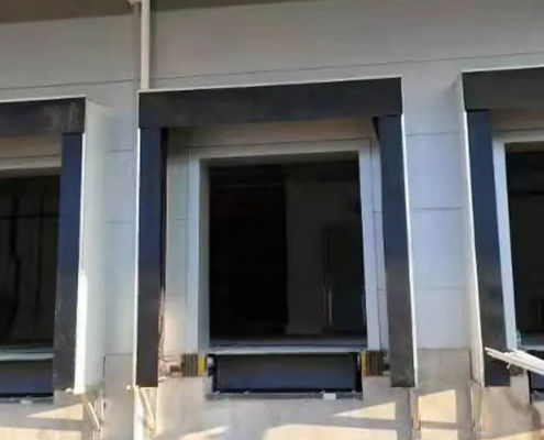 Βιομηχανικό ρυθμιζόμενο φουσκωτό μονωμένο αεροστεγές σφραγισμένο καταφύγιο αποβάθρας Εξαιρετική αντοχή στη φωτιά και ευελιξία
