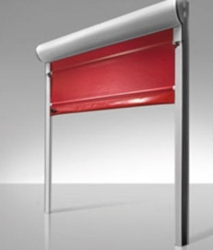Αυτόματη λειτουργία υψηλής ταχύτητας PVC Roll Up Rapid Shutter Door 304 από ανοξείδωτο χάλυβα Ενσωματωμένα μέτρα ασφαλείας