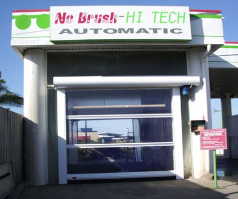 Σιδηρουργική δομή υψηλής ταχύτητας PVC Roll Up Rapid Shutter Door 304 από ανοξείδωτο χάλυβα