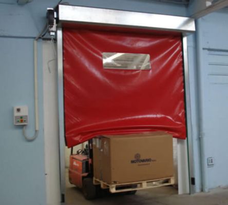 Υψηλή Ασφάλεια Υψηλή Ταχύτητα PVC Roll Up Rapid Shutter Door 304 Χάλυβα Χάλυβα Προσαρμοσμένο για και Απόδοση