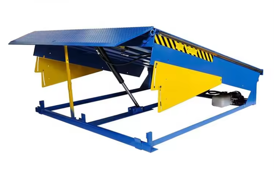 DESEO Factory 6 Ton Stationary Loading Bridge Ramps Container Dock Door Levelers Workshop Automatic Dock Plate Προσαρμόσιμο ύψος καταστρώματος
