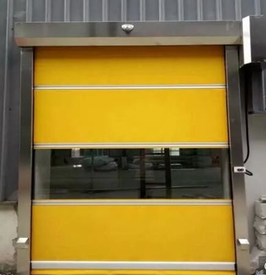 Μηχανών λειτουργίας PVC γρήγορες κυλίνδρων πορτών υψηλού επιπέδου αυτοματοποίησης πόρτες παραθυρόφυλλων ανόδου κυλώντας