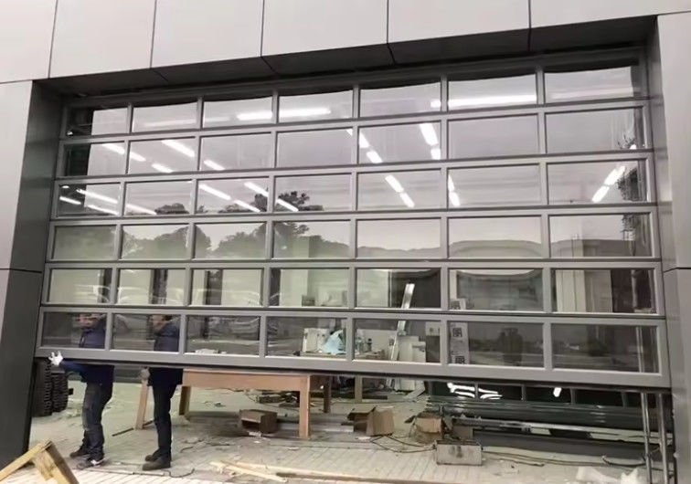 Ασφάλεια Αλουμινίου Τομεακή πόρτα με διπλό γυαλί σε διάφορα χρώματα