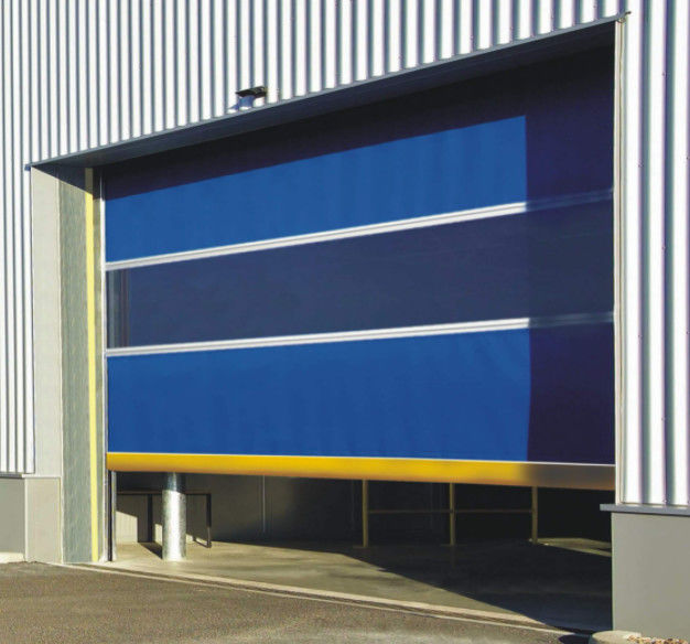 Υψηλής ταχύτητας PVC Roll Up Rapid Shutter Door 304 από ανοξείδωτο χάλυβα