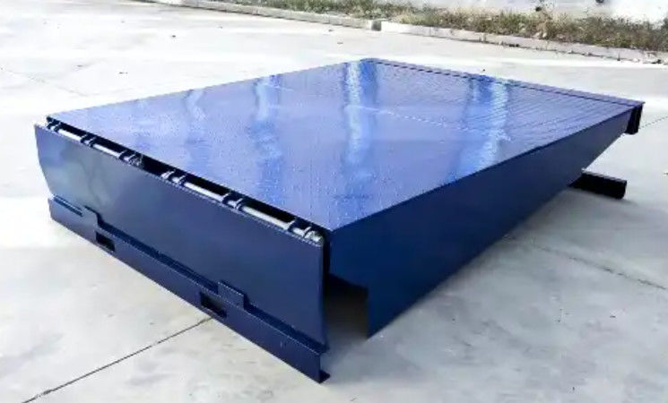 25000-40000LBS Ασφαλής σχεδιασμός Dock Door Levelers Εργαστήριο Αυτοματοποιημένη πλάκα αποβάθρας Προσαρμόσιμο μήκος χείλη Μηχανικό σχεδιασμό