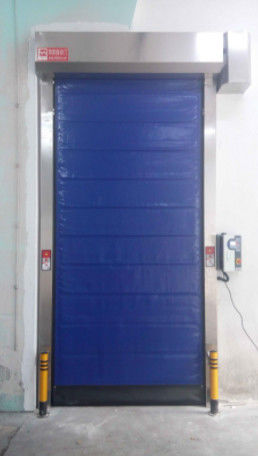 Προσαρμοσμένη υψηλής ταχύτητας PVC Roll Up Rapid Shutter Door 304 υλικό από ανοξείδωτο χάλυβα για βελτιωμένες επιχειρηματικές επιδόσεις