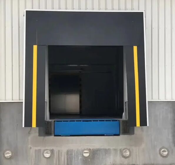 Στέγαστρο αποβάθρας σφουγγαριού από κατασκευαστές βιομηχανικών θυρών αποβάθρας Φορτωτικό στέγαστρο για περιβάλλοντα logistics και αποθήκευσης που παρέχουν λύσεις φόρτωσης