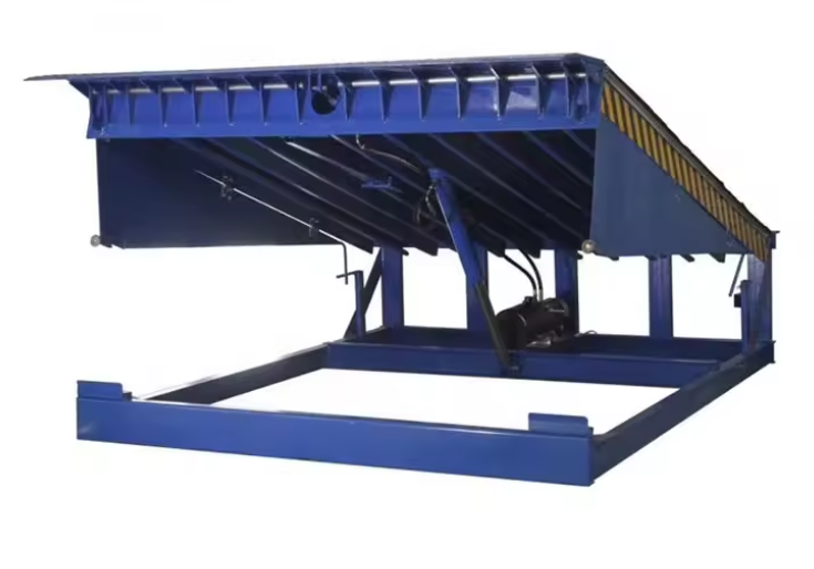 DESEO Factory 6 Ton Stationary Loading Bridge Ramps Container Dock Door Levelers Workshop Automatic Dock Plate Προσαρμόσιμο ύψος καταστρώματος